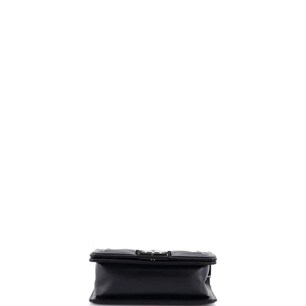 Chanel Boy Flap Bag Perforated Chevron #205096C49B - Picture 5 of 7